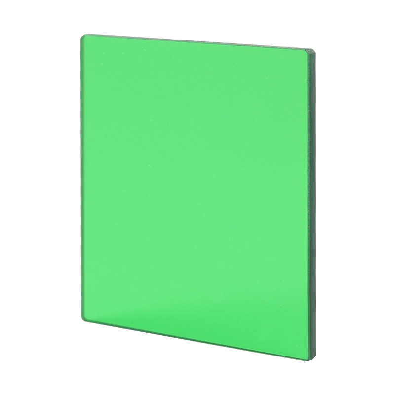 Verre de filtre optique vert